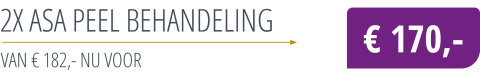 Ligne actie prijspanel>tablet ASA peeling